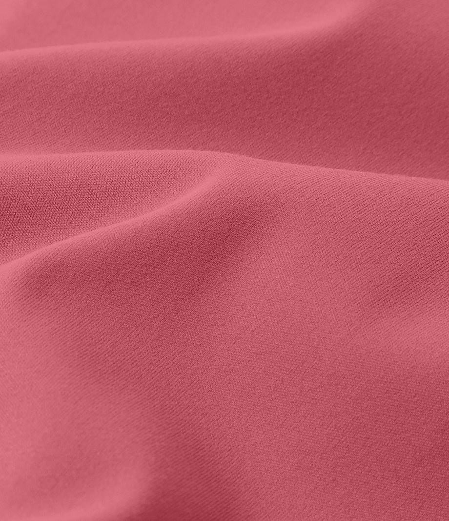 SoftlyZero™ Plush 2-in-1 Pocket Mini Active Dress DD-F Cups - Begonia Rouge