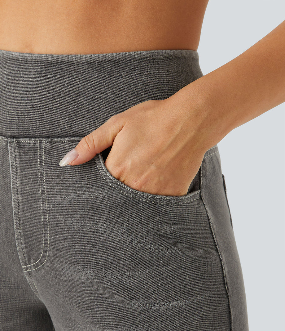 Black Iron Gray Denim