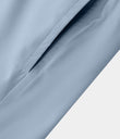 Breezeful™ High Waisted Crossover Pocket 2-in-1 Quick Dry Yoga Shorts 4" - Ballad Blue