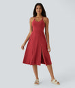 Everyday Midi Chill Dress-La Land - Salsa