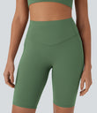 Halara UltraSculpt™ High Waisted Tummy Control Pocket Shaping Training Biker Shorts 9'' - Kashmir
