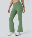 DayStretch High Waisted Crossover Flare Yoga Leggings - Kashmir