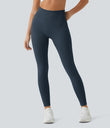 OneForm Seamless Flow High Waisted Booty Scrunch Leggings - Peacoat