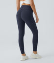 Halara UltraSculpt™ High Waisted Tummy Control Pocket Shaping Training Leggings - Mood Indigo