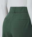 Halara Flex™ High Waisted Pocket Solid Work Tapered Pants - Dark Green