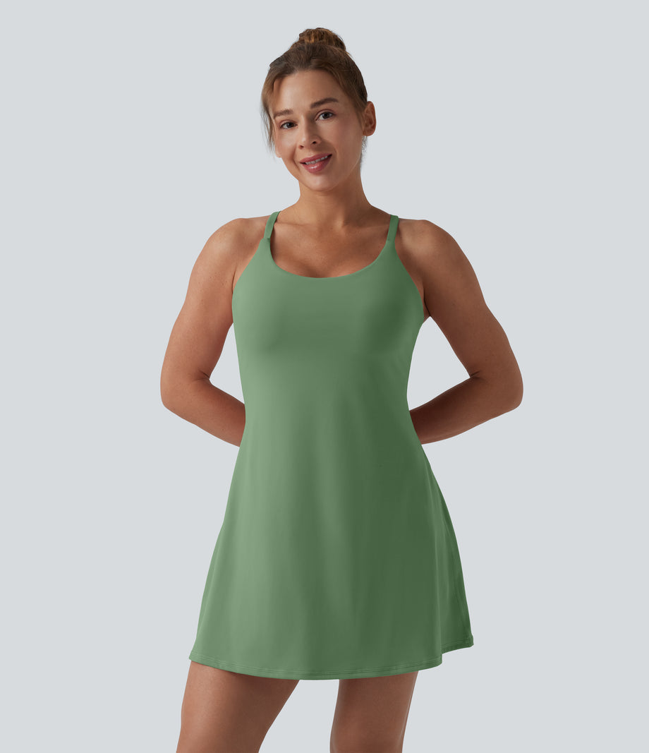 Softlyzero™ Plush Backless Active Dress-Easy Peezy Edition DD-F - Kashmir
