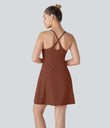 SoftlyZero™ Plush Backless Active Dress-Longer Length-Easy Peezy Edition - Sequoia