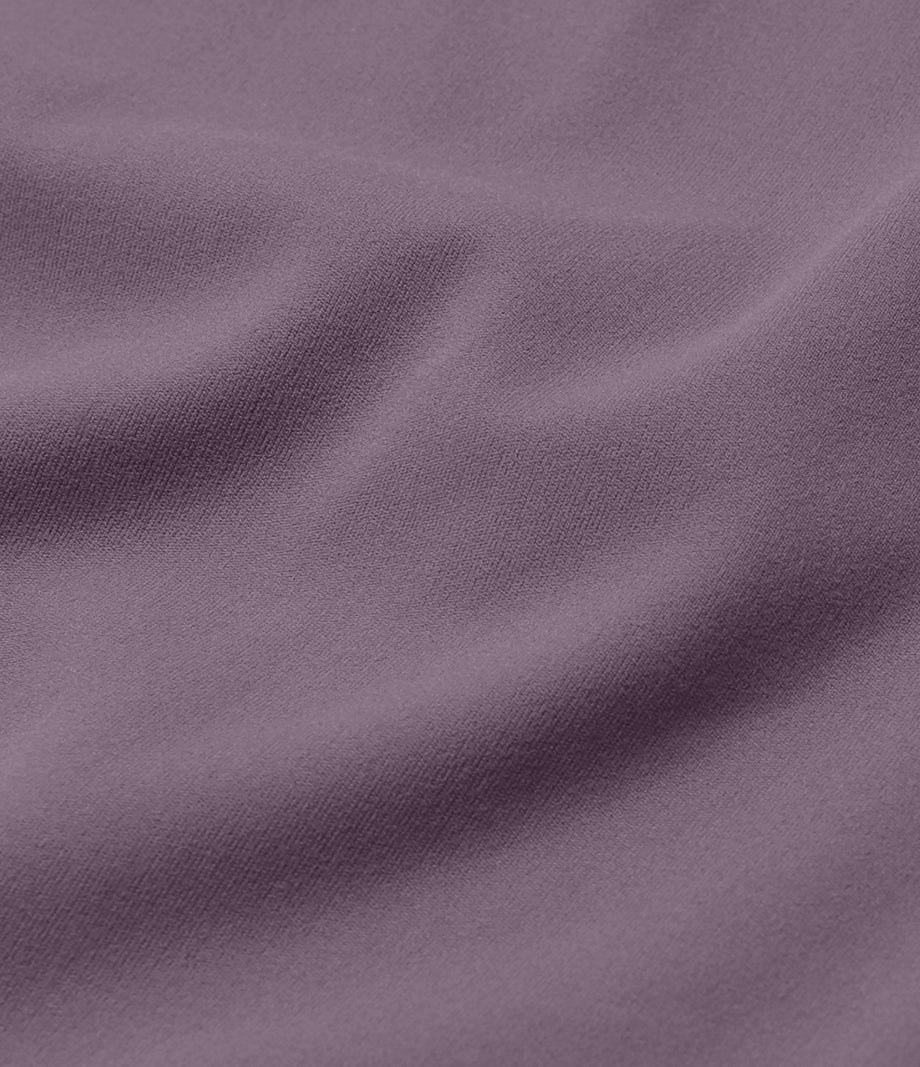 SoftlyZero™ Plush Backless Active Dress - Tulip Purple