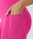 Halara UltraSculpt™ High Waisted Butt Lifting Tummy Control Pocket Shaping Workout Leggings - Pink Power