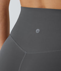 Halara UltraSculpt™ High Waisted Tummy Control Pocket Shaping Training Capri Leggings - Volcanic Ash