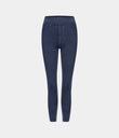 Halara Flex™ High Waisted Pocket Denim Casual Leggings - Washed Denim Bleached Blue