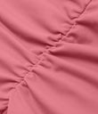 SoftlyZero™ Plush High Waisted Crossover Ruched Yoga Shorts 5'' - Begonia Rouge