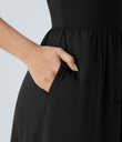 Everyday Midi Chill Dress-La Land - Black