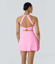 SoftlyZero™ Airy Backless Twisted Cool Touch Dance Active Dress-Easy Peezy Edition - Nosegay