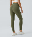 Halara UltraSculpt™ High Waisted Tummy Control Pocket Shaping Training Leggings - Grass Grey Green
