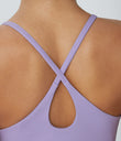 SoftlyZero™ Plush Backless Active Dress - Lavender
