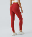 Halara UltraSculpt™ High Waisted Tummy Control Pocket Shaping Training Leggings - Aura Orange