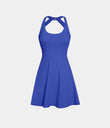 SoftlyZero™ Airy Backless Twisted Cool Touch Dance Active Dress-Easy Peezy Edition - Aster Blue