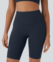 Halara UltraSculpt™ High Waisted Tummy Control Pocket Shaping Training Biker Shorts 9'' - Carbon