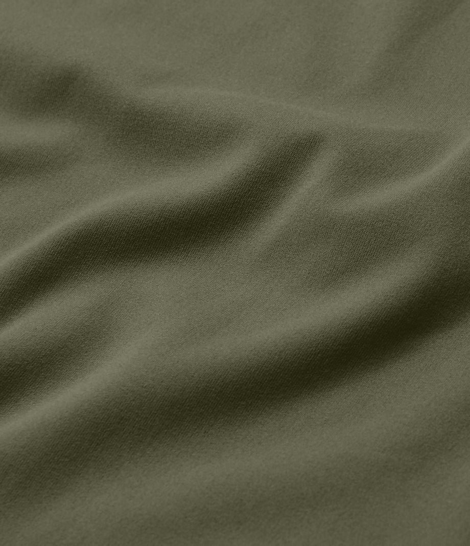 SoftlyZero™ Plush Backless Active Dress - Grass Grey Green