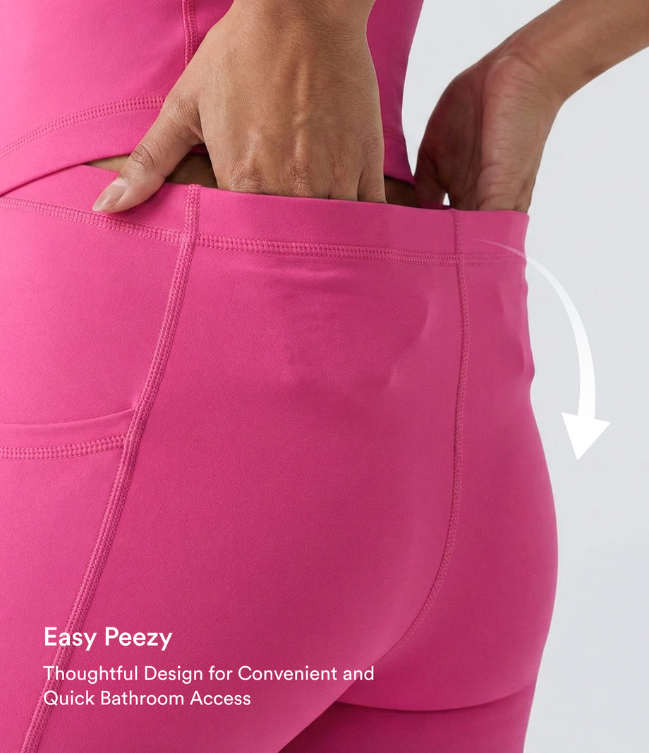 SoftlyZero™ Plush Backless Active Dress-Easy Peezy Edition - Fuchsia Purple