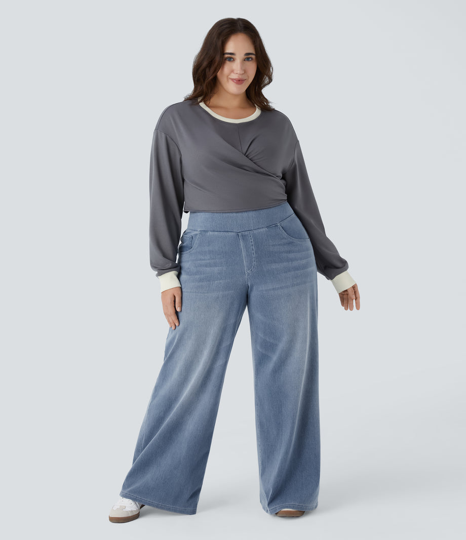 Gray Blue Denim