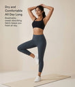 Halara UltraSculpt™ High Waisted Scrunch Butt Lifting Tummy Control Pocket Shaping Capri Training Leggings - Carbon