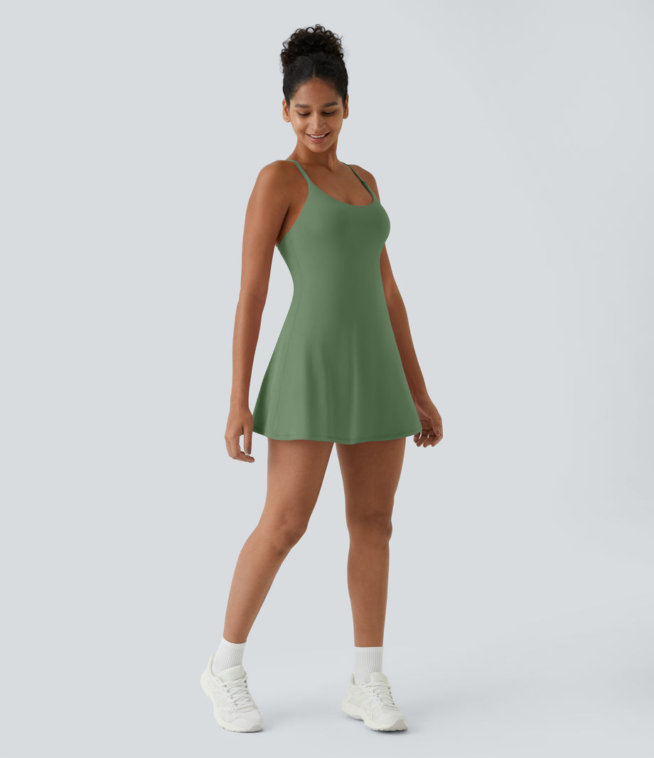SoftlyZero™ Plush Backless Active Dress-Easy Peezy Edition - Kashmir