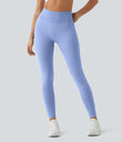 OneForm Seamless Flow High Waisted Booty Scrunch Leggings - Pale Iris