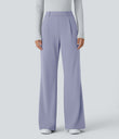Halara Flex™ DayStretch High Waisted Pocket Work Flare Pants - Icelandic Blue