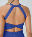 Backless Twisted Active Dress - Surf the Web