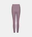 SoftlyZero™ Plush High Waisted Drawstring Pocket Plain Full Length Joggers - Mauve