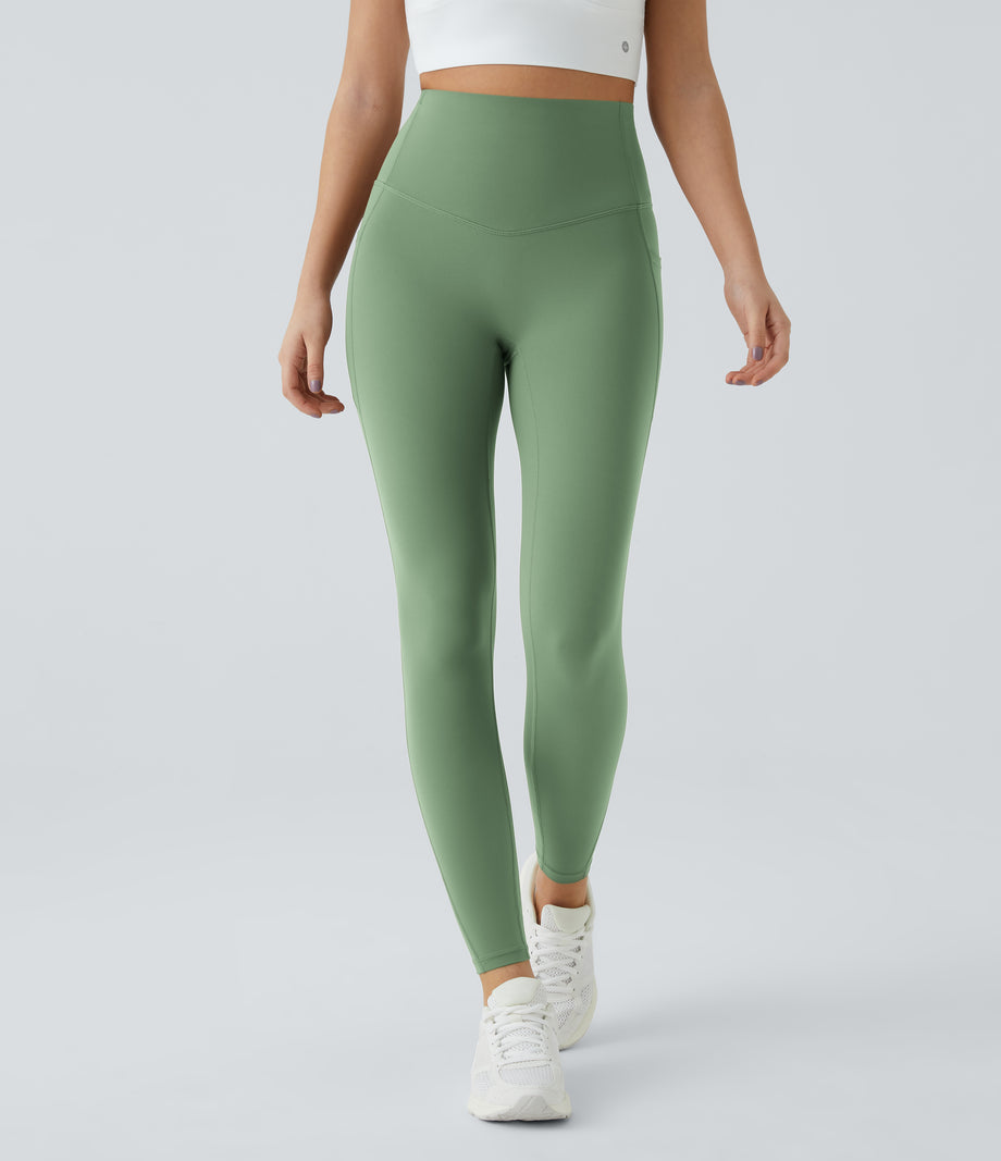 Halara UltraSculpt™ High Waisted Tummy Control Pocket Shaping Training Leggings - Kashmir