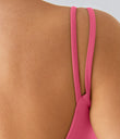 Double Straps Cropped Yoga Tank Top - Pink Lemonade