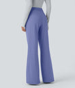 Halara Flex™ DayStretch High Waisted Pocket Work Flare Pants - Jacaranda