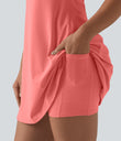 Softlyzero™ Plush Backless Active Dress-Easy Peezy Edition DD-F - Shell Pink