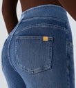 Halara Flex™ High Waisted Pockets Washed Casual Bootcut Jeans - Royal Blue Denim
