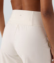 SoftlyZero™ Airy High Waisted Pockets Cool Touch Yoga Bermuda Shorts - Egret