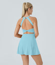 Backless Twisted Active Dress - Spun Sugar