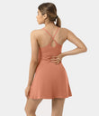SoftlyZero™ Plush Backless Active Dress - Sun Baked