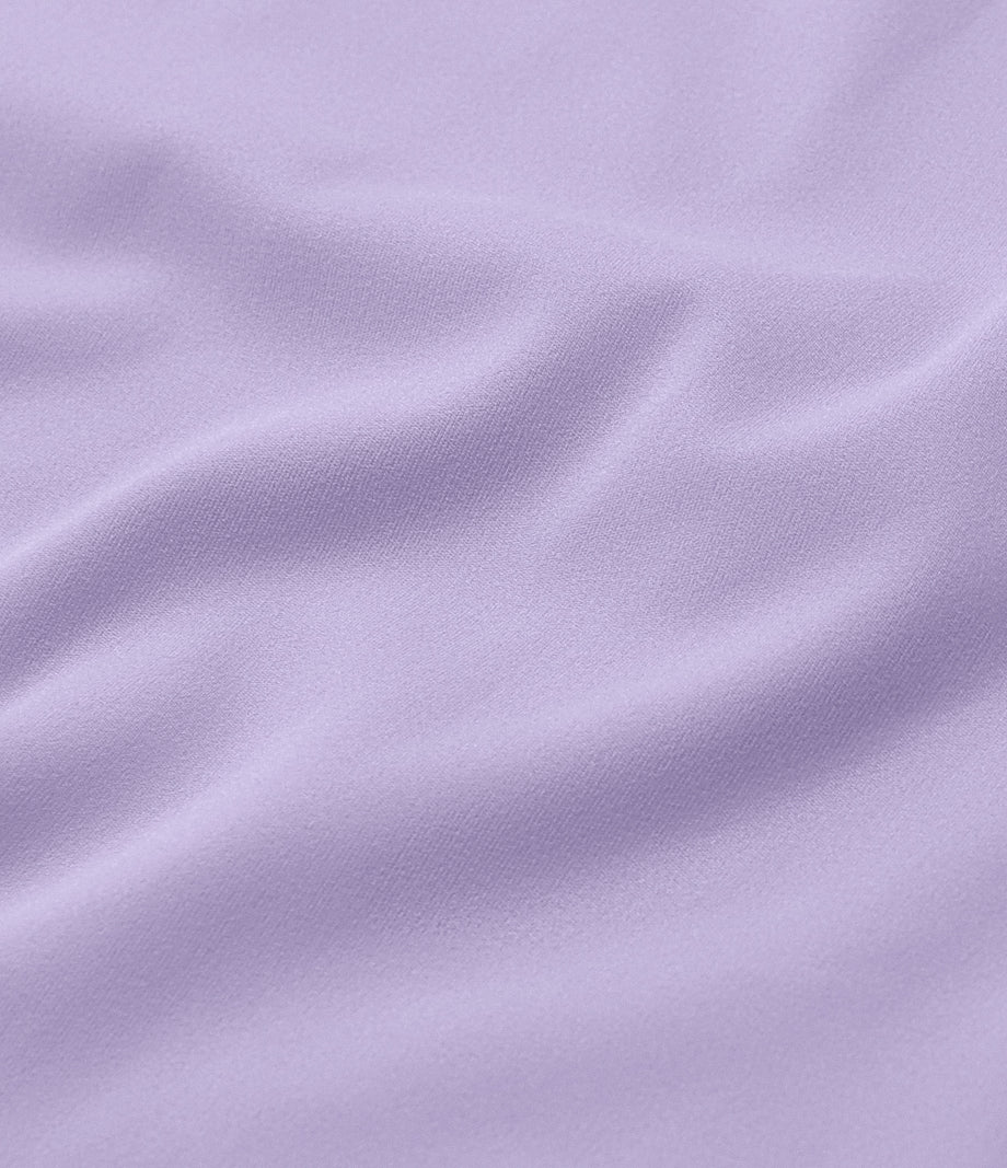 SoftlyZero™ Plush Backless Active Dress - Lavender