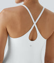 SoftlyZero™ Plush Backless Active Dress-Easy Peezy Edition - White