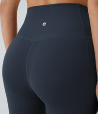 Halara UltraSculpt™ High Waisted Tummy Control Pocket Shaping Training Capri Leggings - Carbon