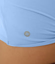 Double Straps Cropped Yoga Tank Top - Fresh Blue