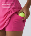 SoftlyZero™ Plush Backless Active Dress-Easy Peezy Edition - Fuchsia Purple