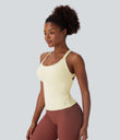 SoftlyZero™ Plush Cut Out Yoga Tank Top A-D Cups - Solitary Star