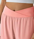 Breezeful™ High Waisted Crossover Quick Dry Resort Pants with Pockets - Blossom