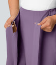 Halara Flex™ High Waisted Tie Side Wide Leg Work Pants - Sandalwood Violet