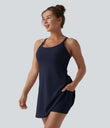 Softlyzero™ Plush Backless Active Dress-Easy Peezy Edition DD-F - Peacoat