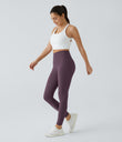 Halara UltraSculpt™ High Waisted Tummy Control Pocket Shaping Training Leggings - Night's Purple
